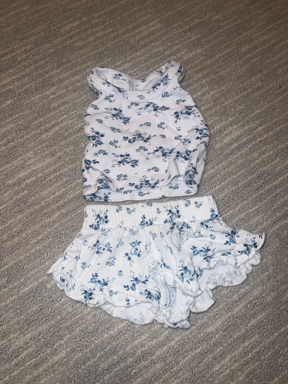 Flowers by Zoe Floral Matching set 12M